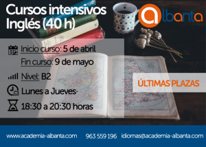 Curso inglés B2 5 ABRIL 2016 copia